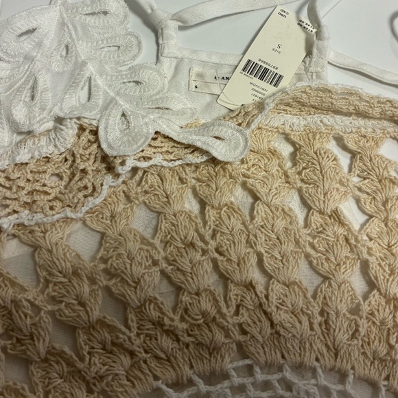 Anthropologie Pieced Crochet Sweater Tank (NEW - SMALL) - Picture 7 of 10